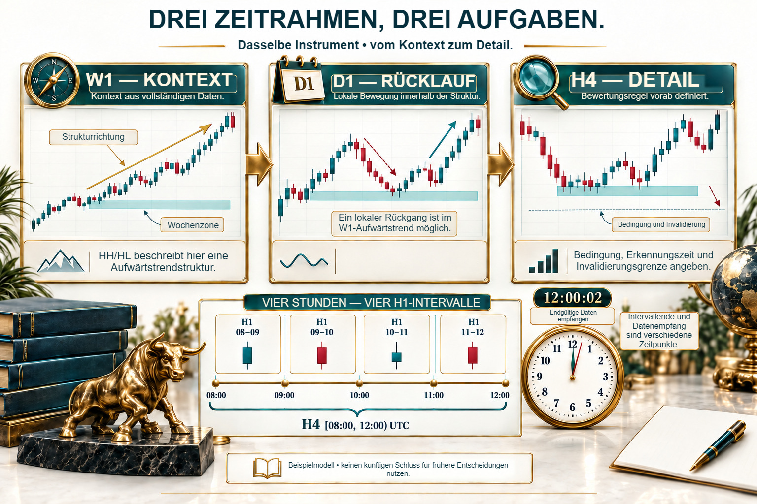 W1, D1 und H4: drei Aufgaben und Datenverfügbarkeit
