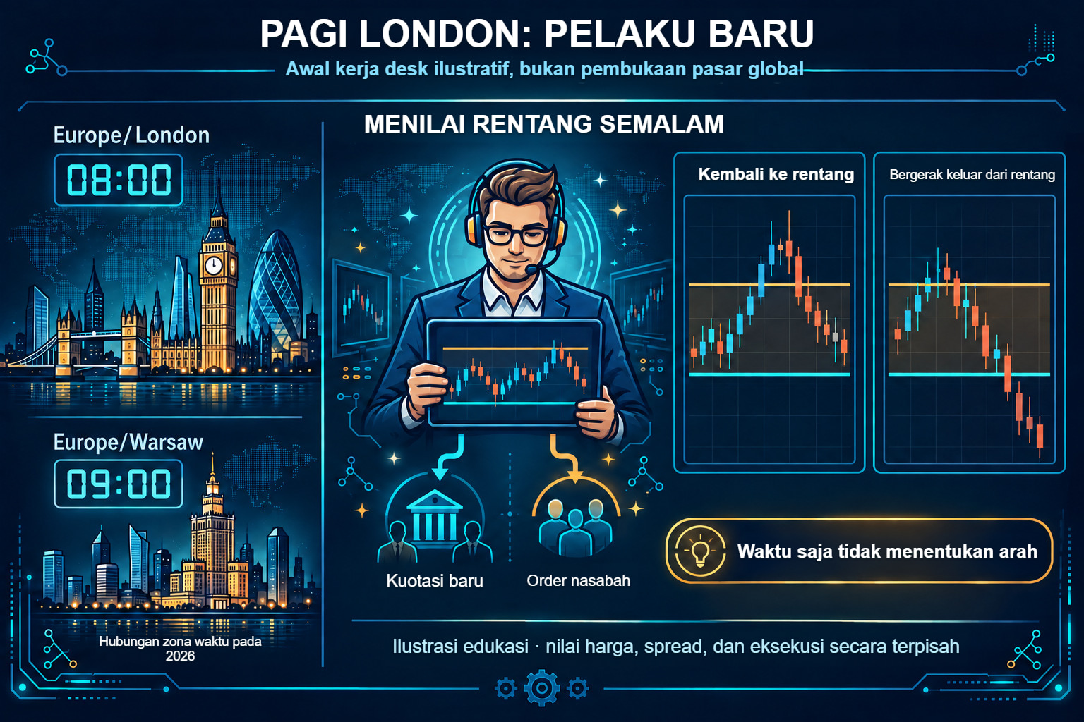Pagi Eropa: kuotasi, rentang harga, dan eksekusi order