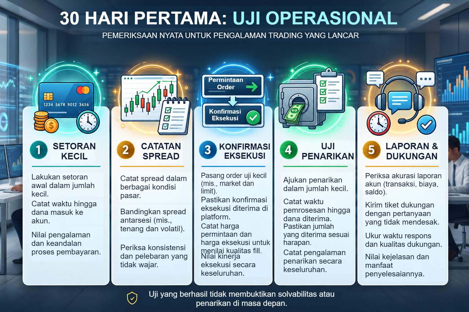 Prosedur keamanan dan verifikasi