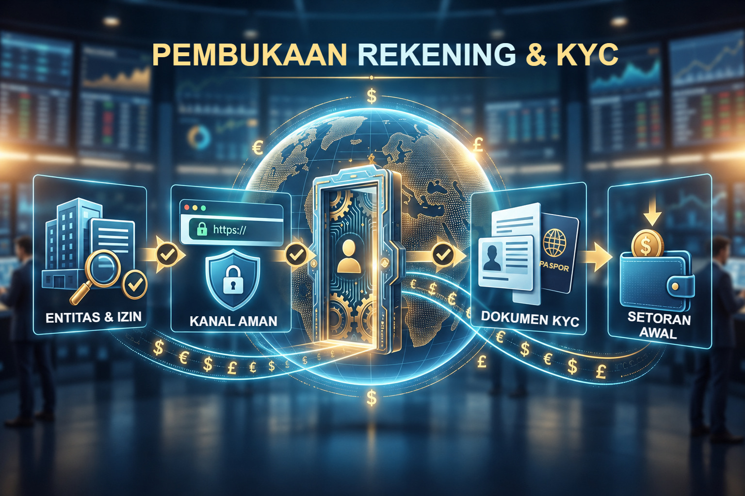 Pembukaan rekening dan KYC