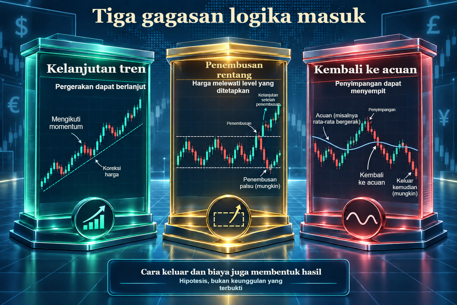 Tiga gagasan logika masuk