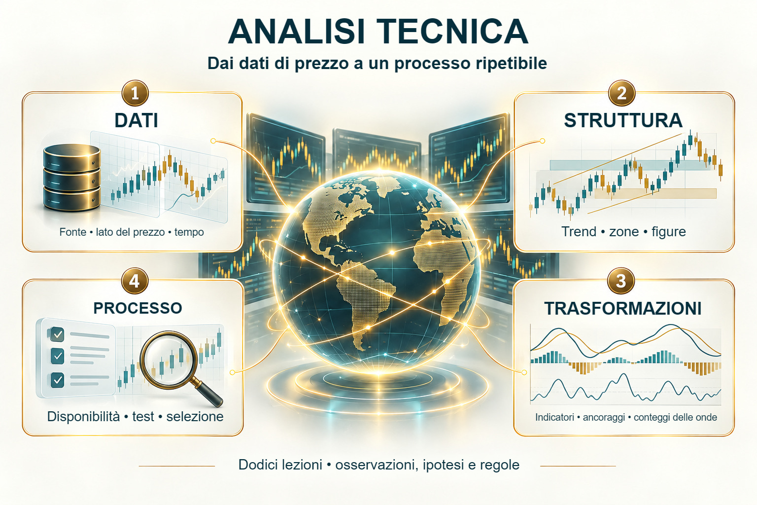 Analisi tecnica: dati, struttura, trasformazioni e processo