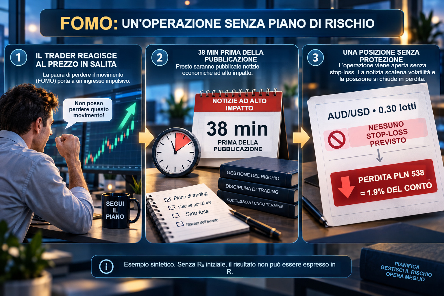 FOMO: UN'OPERAZIONE SENZA PIANO DI RISCHIO