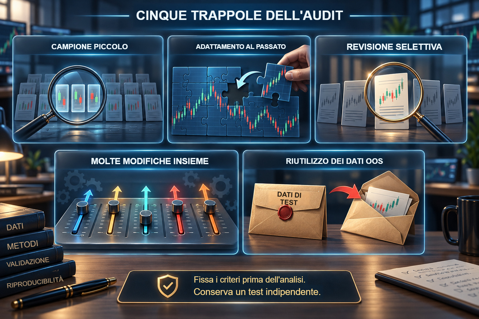 CINQUE TRAPPOLE DELL'AUDIT