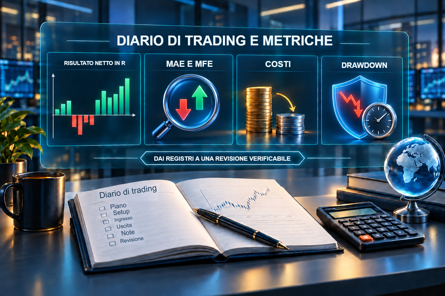 DIARIO DI TRADING E METRICHE