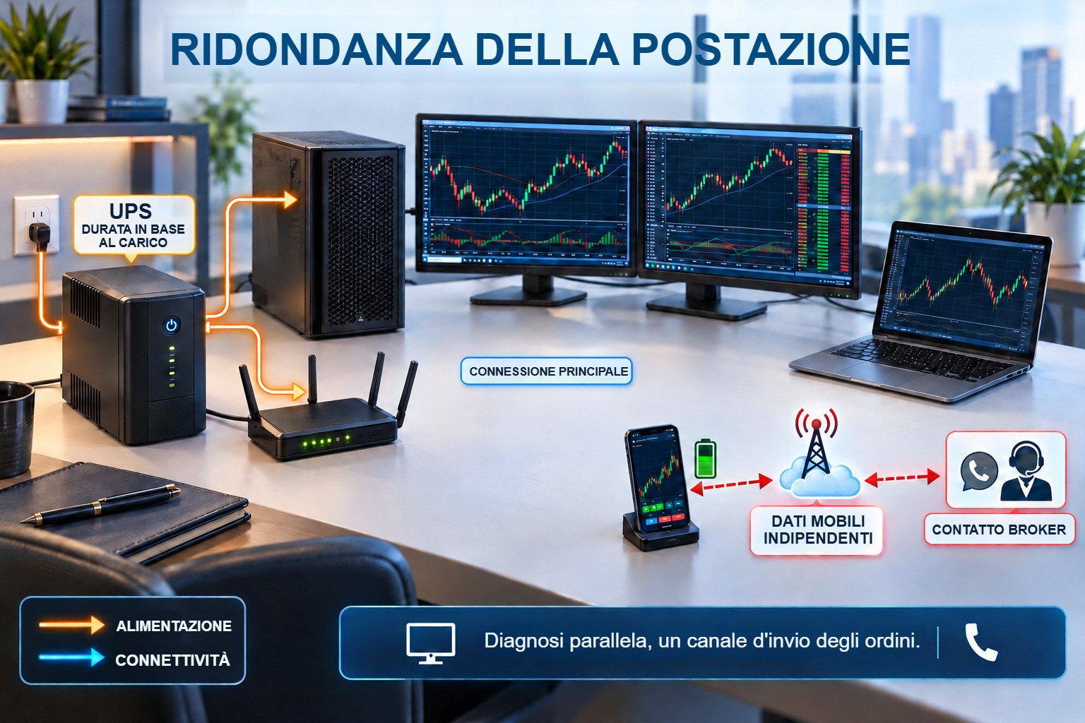 RIDONDANZA DELLA POSTAZIONE