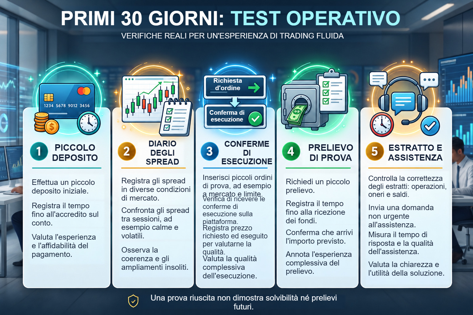 Procedura di sicurezza e verifica