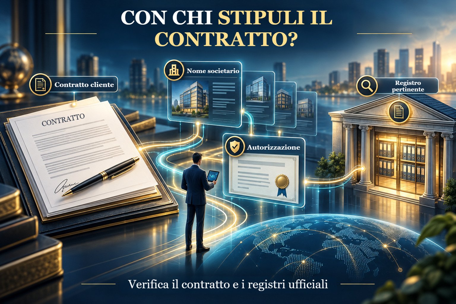 CON CHI STIPULI IL CONTRATTO?