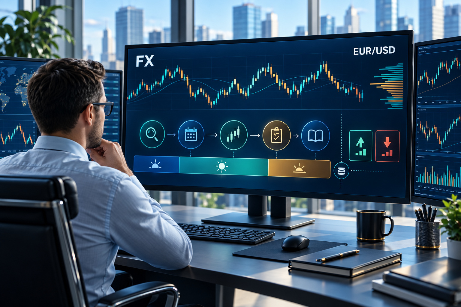 Day trading: preparazione, monitoraggio e chiusura delle posizioni