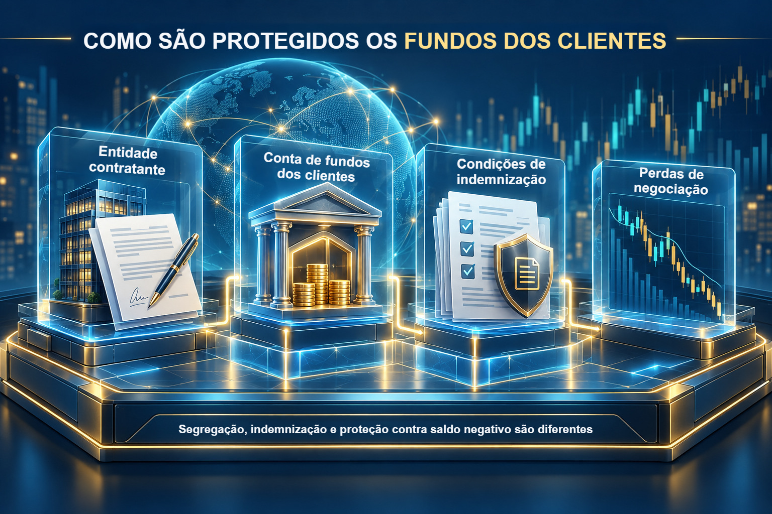 COMO SÃO PROTEGIDOS OS FUNDOS DOS CLIENTES