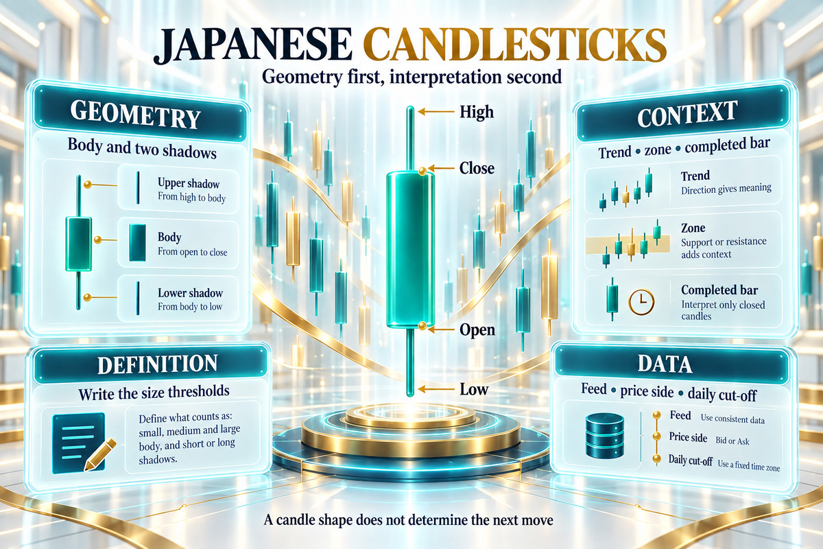 Patrones de velas japonesas en forex – martillo, doji, envolvente alcista, estrella de la mañana y otros patrones de reversión en un gráfico de precios