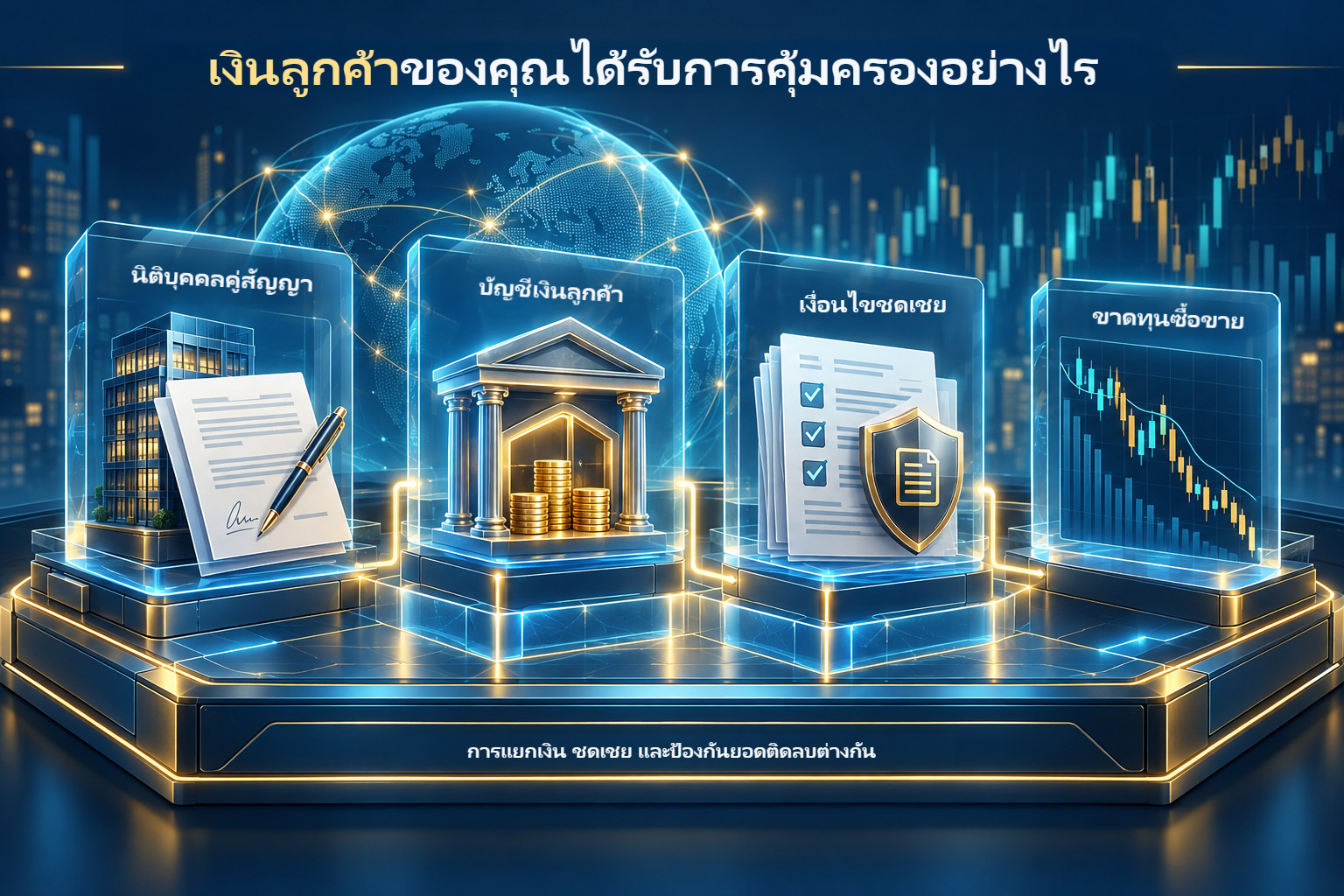 เงินลูกค้าของคุณได้รับการคุ้มครองอย่างไร