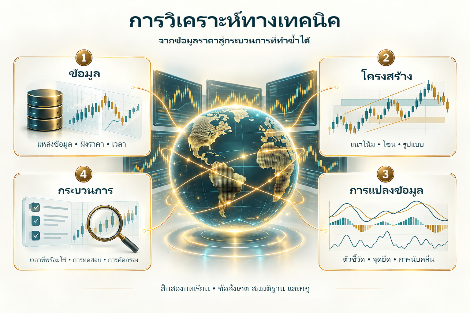 การวิเคราะห์ทางเทคนิค: ข้อมูล โครงสร้าง การแปลงข้อมูล และกระบวนการ