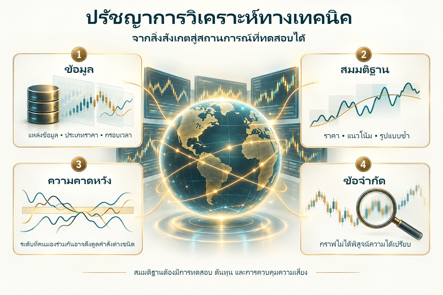 จากข้อมูลราคาสู่สมมติฐานที่ทดสอบได้