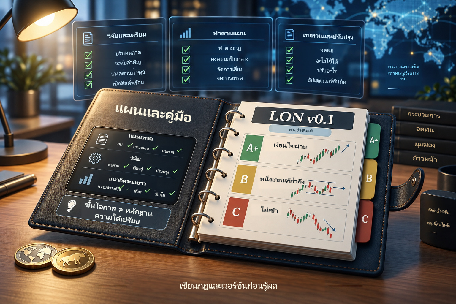 แผนและคู่มือพร้อมการ์ดมีเวอร์ชันและชั้นโอกาสA+,B,C
