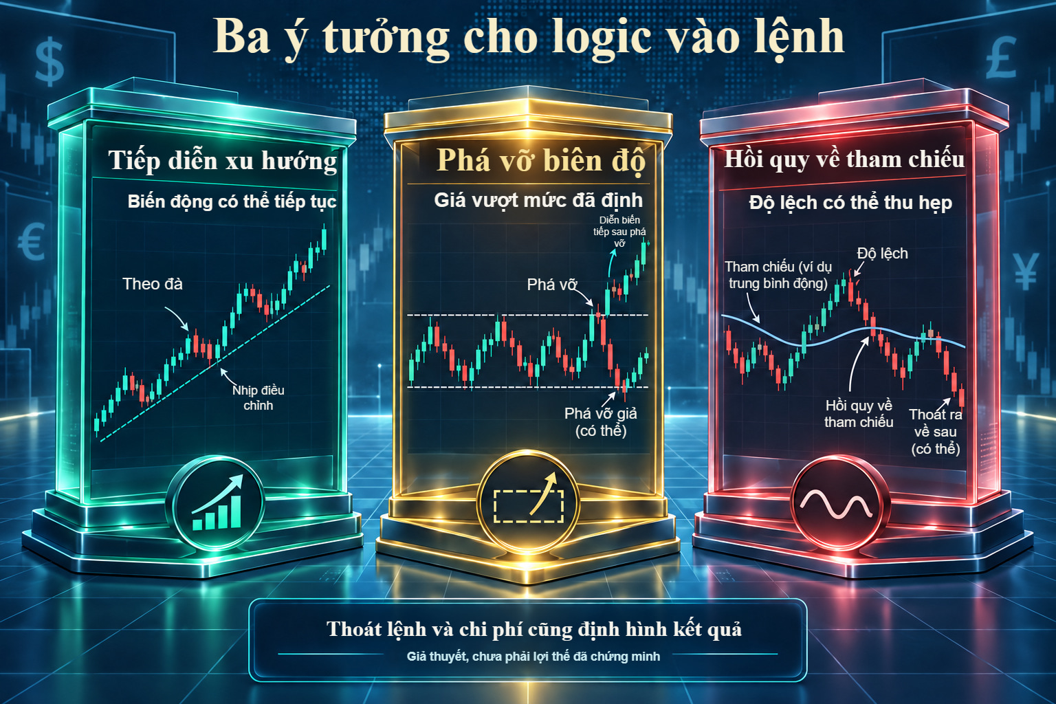 Ba ý tưởng logic vào lệnh
