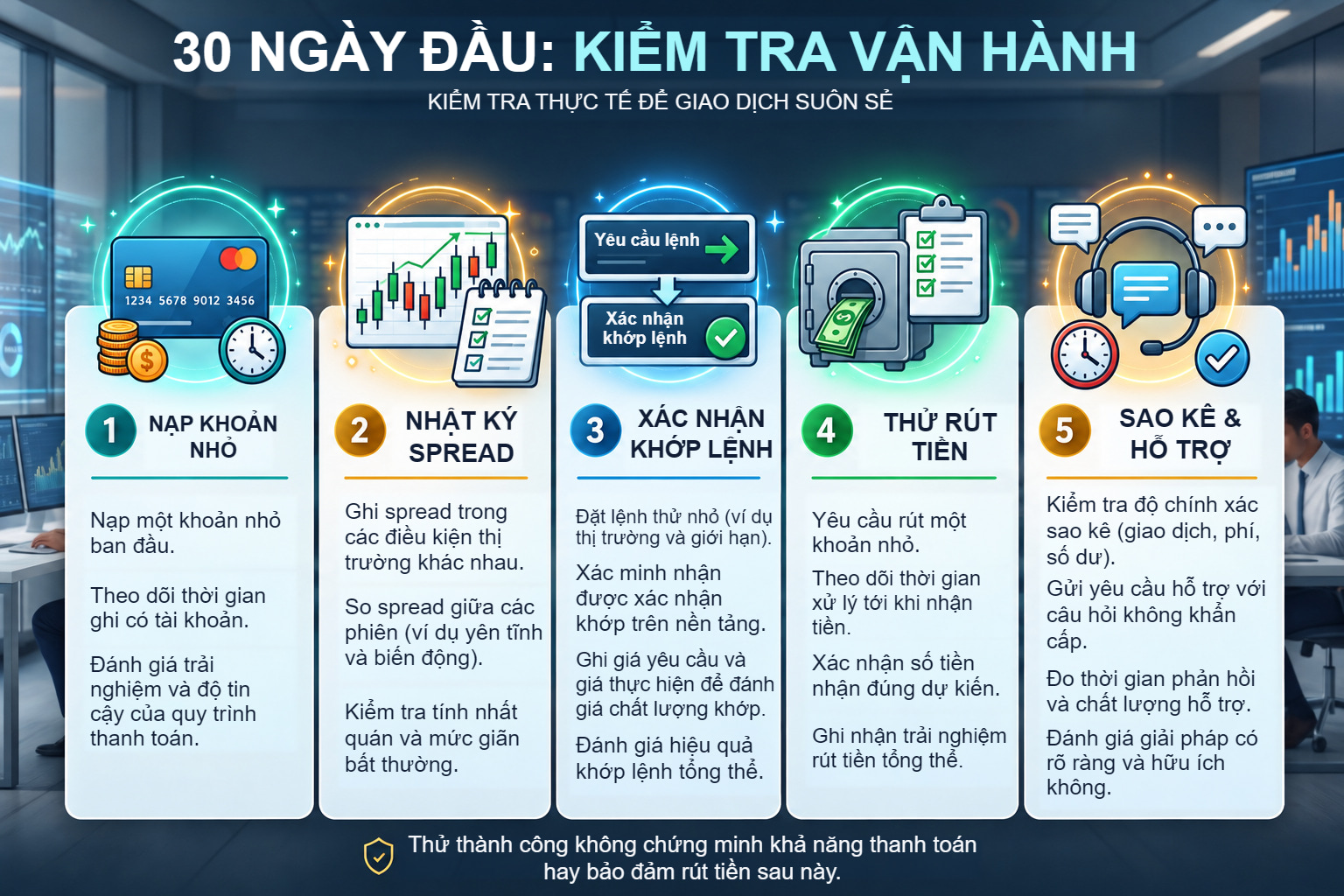 Quy trình bảo mật và xác minh