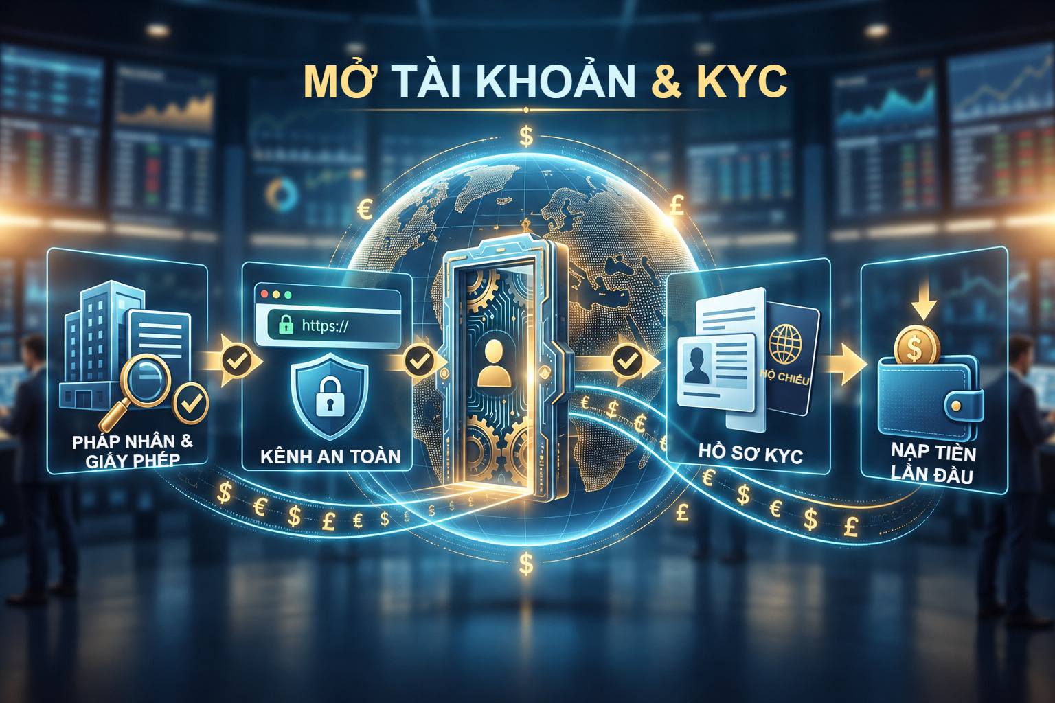 MỞ TÀI KHOẢN VÀ KYC