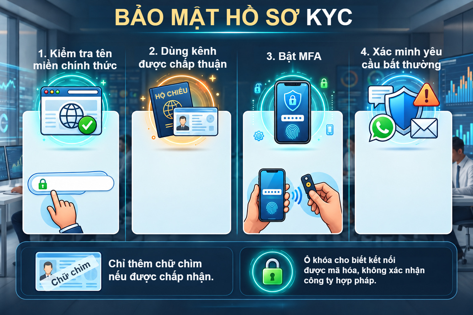 Quy trình an ninh và xác minh