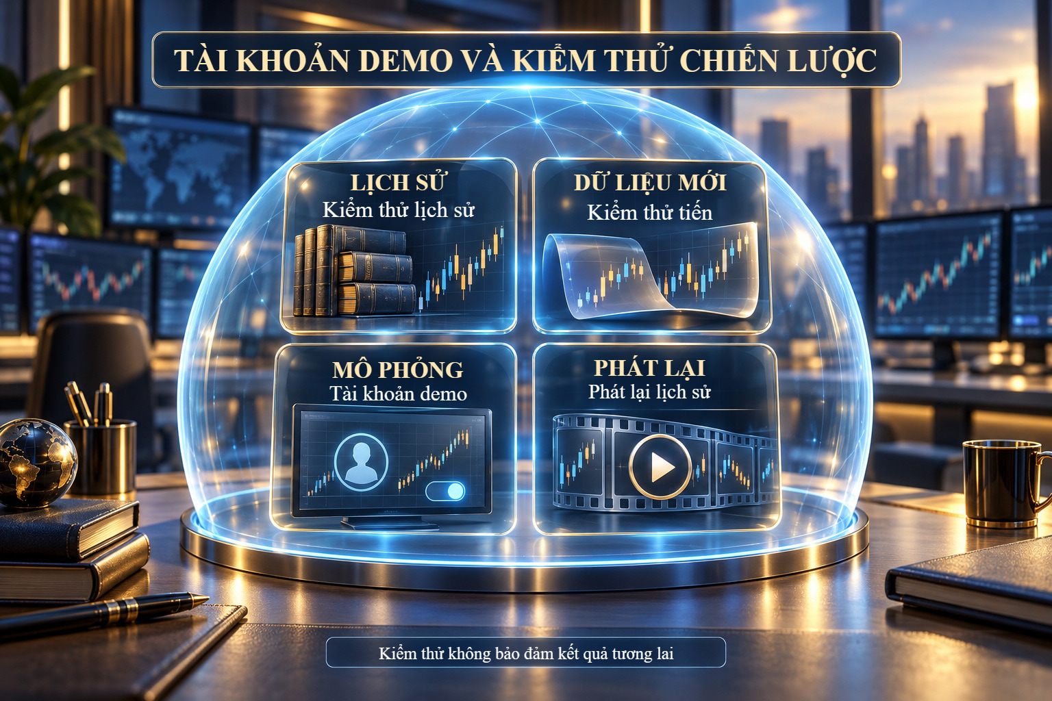 Cảnh minh họa giáo dục về kiểm thử chiến lược.